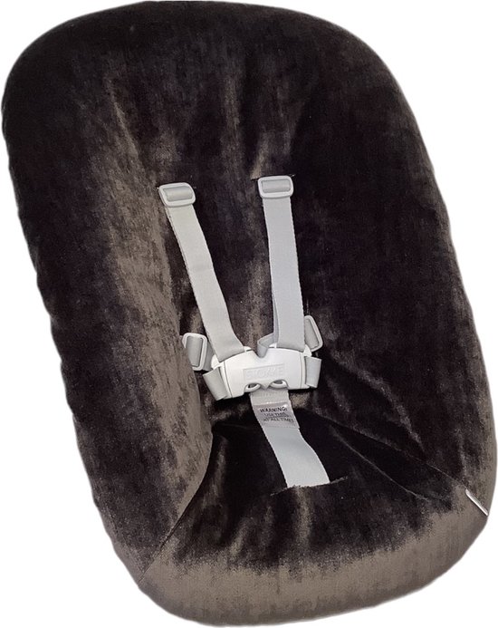 #09 Newborn hoes, Velours chocolade bruin, Stokke Tripp Trapp. Ook geschikt voor Kidsmill Up. van Nanabeebi