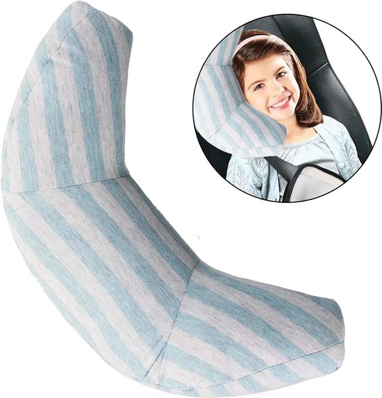 1 Stuks groente(30x15x11cm) Gordelkussen voor kinderen, autoslaapkussen, reis-nekkussen, veiligheidsgordel, autostoel, hoofdkussen, riem, kussen, schouderbescherming - Universeel Veiligheidsgordel Slaapkussen voor Kinderen Volwassenen van Zuoao