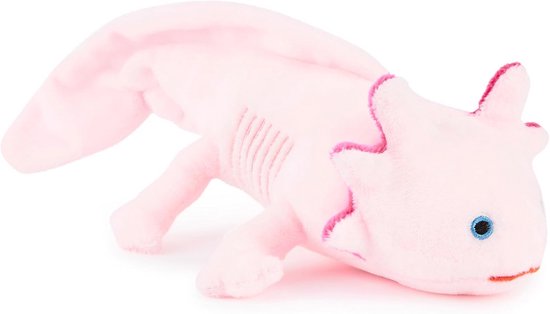 100% Gerecyclede Knuffel Axolotl Speelgoed - Eco-Vriendelijk Knuffeldier voor Pasgeborenen van Keel Toys