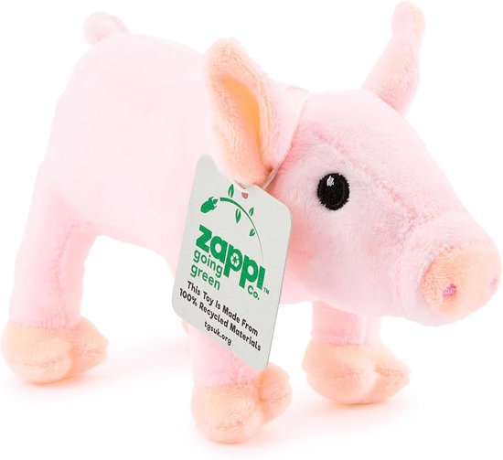 100% Gerecyclede Knuffel Biggetje - Eco-Vriendelijk Speelgoed voor Pasgeboren Kinderen van Merkloos