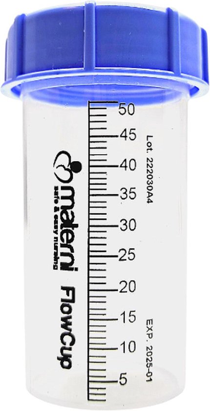 10x Materni Moedermelkflesjes 50 ml met dop tbv borstvoeding van Philips Avent