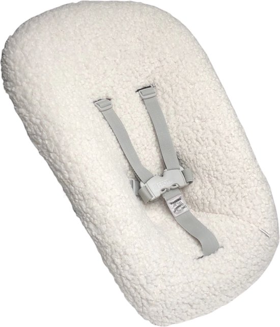 #16 Newborn hoes, Teddy ecru, Stokke Tripp Trapp. Ook geschikt voor Kidsmill Up. van Ukje