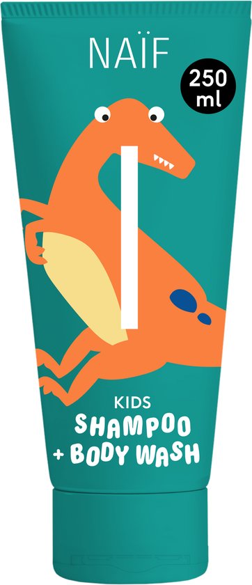 2-in-1 Shampoo en Body Wash Kids 250ml van Merkloos