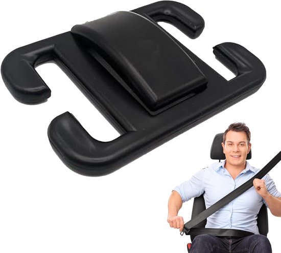 2-pack autogordelclips, veiligheidsgordelvergrendelingsclips - veiligheidsgordelhouder auto-interieuraccessoires, geschikt voor schouder, volwassene, voertuig, rijden, reizen, weg, vliegtuig, gezin, kinderen, dagelijks van Ezilif