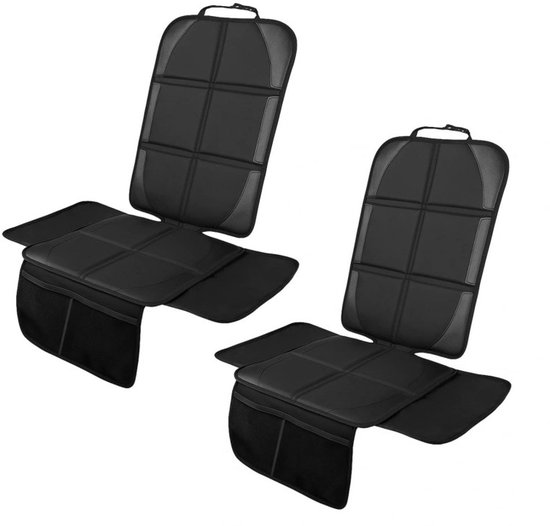 2 Pack - Autostoelbeschermer voor Kinderzitje [ISOFIX geschikt] – Autostoel Beschermer Maxi Cosi - Waterafstotend & Universeel van Merkloos