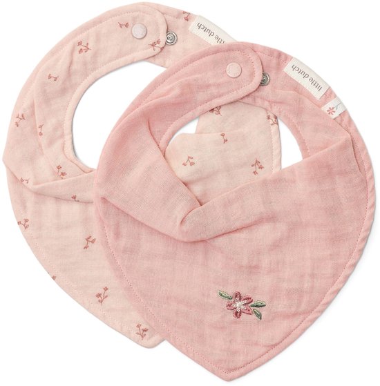 2-pack bandana slab - Roze - Essentials van Merkloos