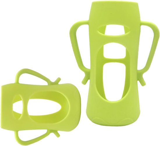 2 Pcs Baby Bottle Anti-Drop Cover - Baby Glass Bottles - Silicone Infants - Newborn Bottles - Portable Baby Bottle Cover - Accessoires