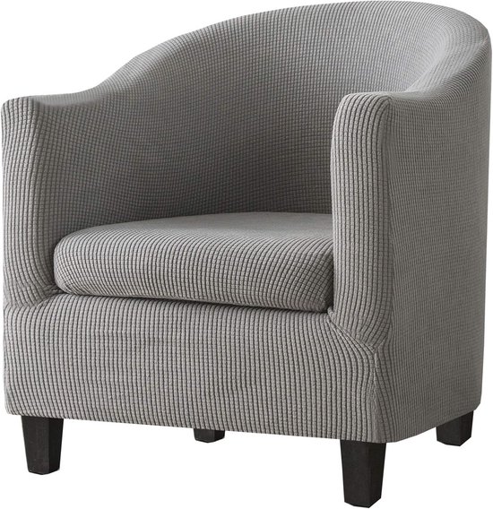 2 stuks kuip stoelhoezen voor fauteuils - stretch slipcovers voor meubels van Merkloos