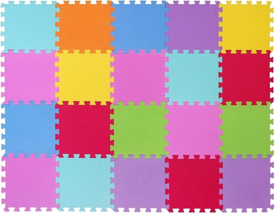 20 Puzzel Eva Foam Puzzel Mat Puzzel Tapijt Kinderen - Eco Kruipmat Speelmat Baby Verontreinigende stofvrije antislip vloerbeschermingsmat van Ilovemat
