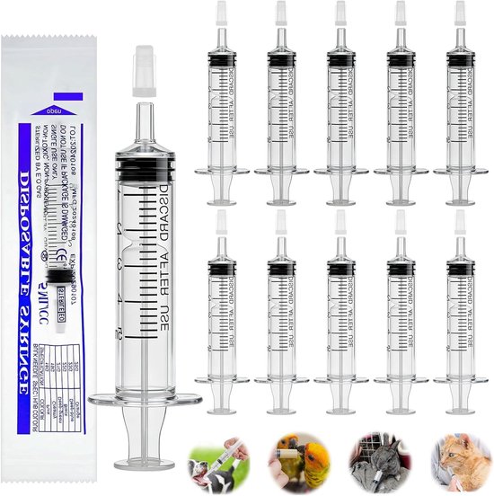 20 stuks plastic spuiten met deksel, 5 ml druppelaars voor keuken, monsterflesjes en doseerspuiten