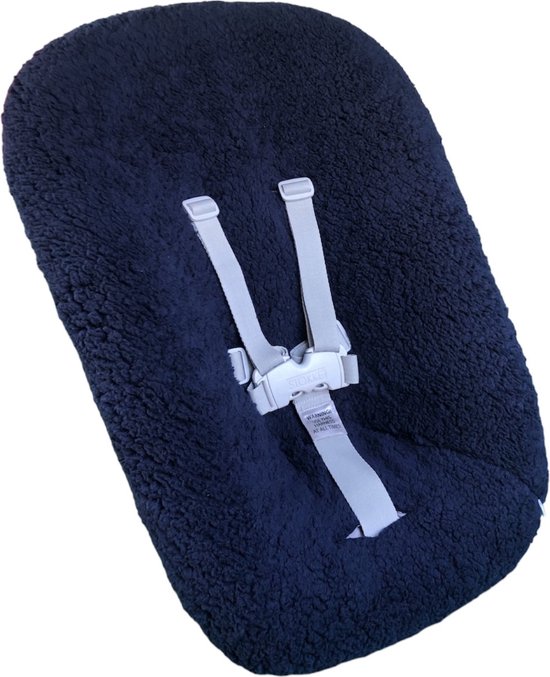 #21 Newborn hoes, Teddy donker blauw, Stokke Tripp Trapp. Ook geschikt voor Kidsmill Up. van Mini Monkey