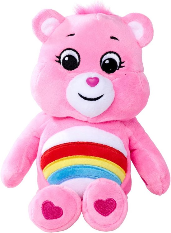 23 cm Roze Pluchen Hoerabberchi Care Bears - Zacht en Veilig vanaf de Eerste Maanden
