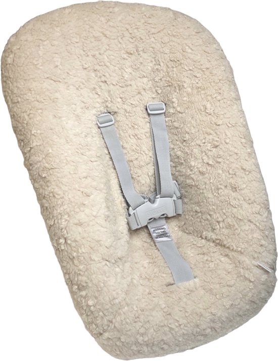 #23 Newborn hoes, Teddy Beige, Stokke Tripp Trapp. Ook geschikt voor Kidsmill Up. van Nomi