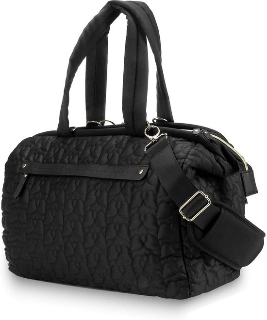 24Supply Luiertas - Zwart - Schoudertas - Luiertas Verzorgingstas - Thermisch en Waterdicht - Weekendtas van Merkloos