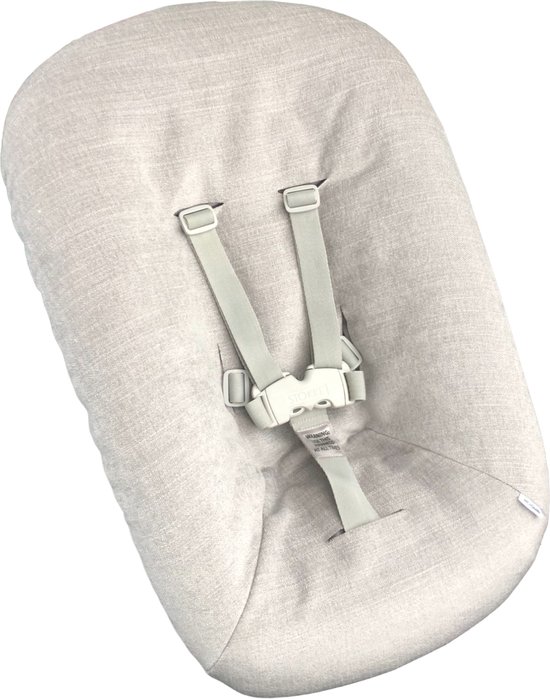 #25 Newborn hoes, Zilver/grijs geweven, Stokke Tripp Trapp. Ook geschikt voor Kidsmill Up. van Ukje