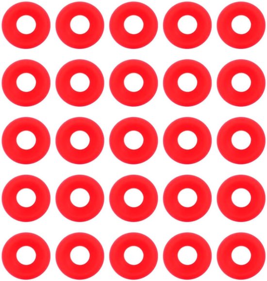25 Stuks Siliconen Pakkingring - Swing Flip-flessen - Swing Top Washers - Compatibel Met Grolsch Bottle - Home Brew Beer - Lekvrije Afdichtringen Pakkingen