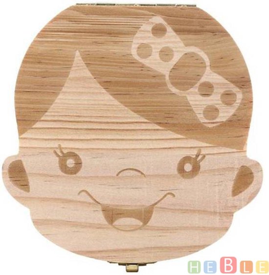 2st - Tandendoosje - melktanden - tandenfee - tanden opbergdoosje - meisje - dagaanbieding - aanbiedingen van Klavra