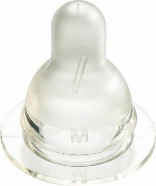 2x Difrax Flessenspeen Natural Medium 2 stuks van Difrax