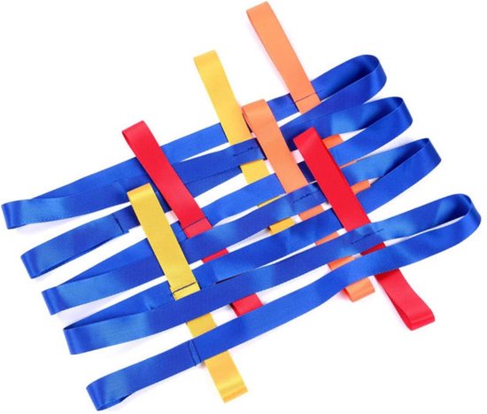 *** 2x Wandelkoord - Loopkoord Kinderopvang - 2x Wandeltouw 10 Kinderen - Evacuatiecoord - van Heble® *** van Heble®