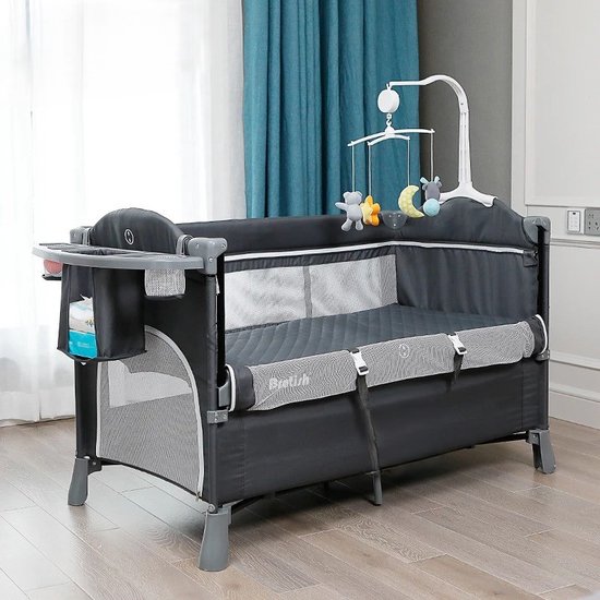 3-in-1 Baby Reisbedje - Inklapbare Box - Van 0-3.5 jaar - Tot 15 KG - Baby Bed - 2-in-1 matras - Ultralicht - Snel Inklapbaar van Dingeltjes