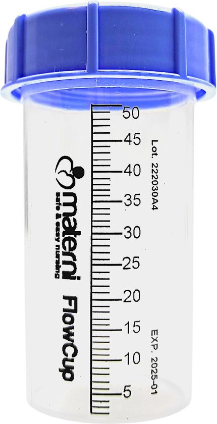 30x Materni Moedermelkflesjes 50 ml met dop tbv borstvoeding van Materni