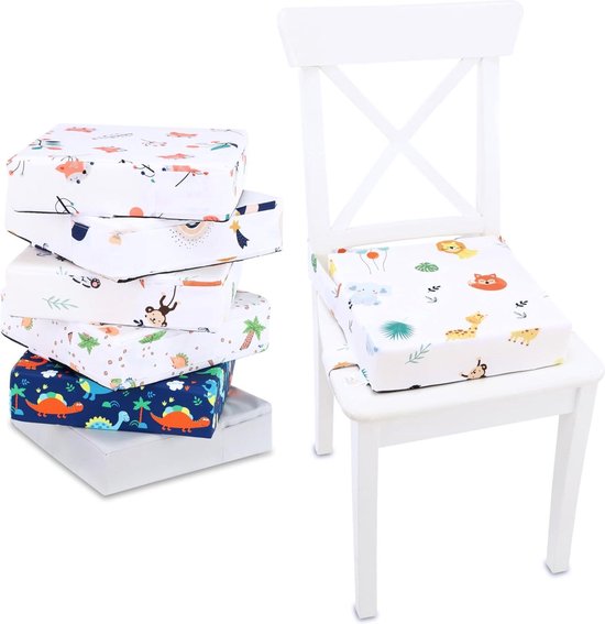 32x32x8cm kinderverhoger voor binnen en buiten - stoelverhoger stoelverkleiner boostapak voor reis-kinderstoel Safari - kinderstoel Zitverhoger van Kaiserkraft