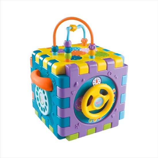 360 Toys - Activiteiten Kubus - Met Geluid - Baby Speelgoed 6 maanden - Activiteitenbord - Busy Board - Montessori speelgoed - Sensorisch speelgoed - Babyspeelgoed 0 Jaar van 360 Toys