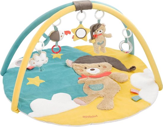 3D-activiteitenmat voor baby's met afneembare speeltjes - speelkleed voor kruipen - vanaf 0 maanden - kraamcadeau van Eendo