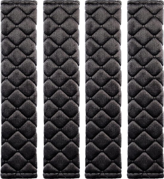4 Pack Universele Autogordel Pads, Volwassen Veiligheidsgordel Schouderband Covers Harnas Pad voor Auto/Tas van Eforcar