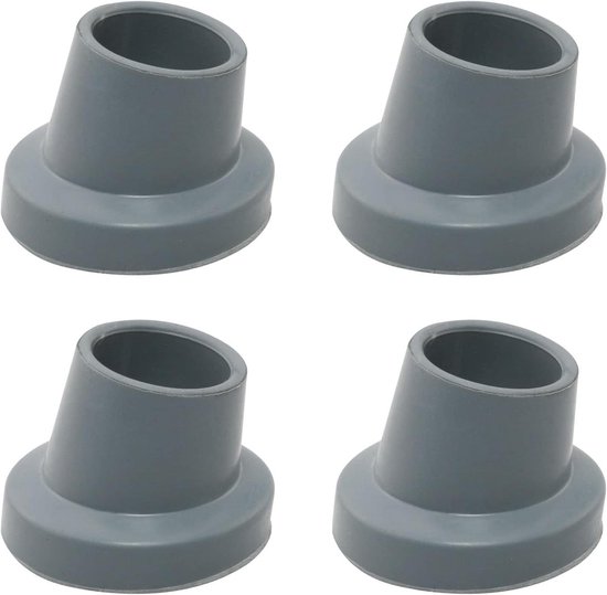 4 stks 1-1/8 "I.D Helling Rubber Tips Antislip Douchebank en Tub Transfer Banken Zuignap Voeten, Vervanging Voeten Pad Floor Protector voor Douche Stoel Bad Zitje