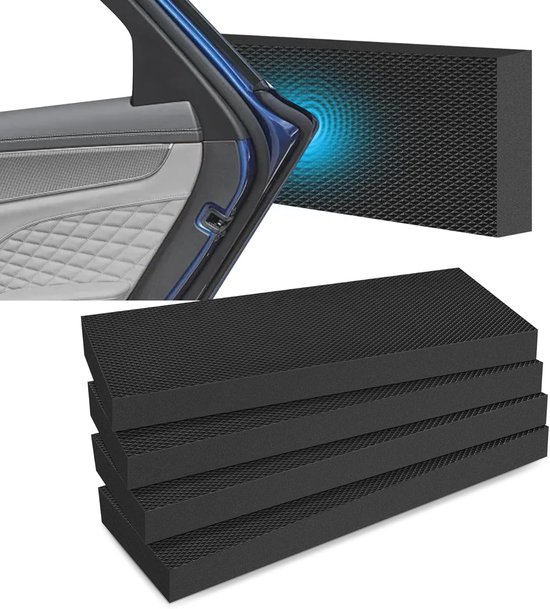 4 stuks Garage muurbeschermer - Garage wandbeschermer - garage muur bescherming - volledige bescherming EVA-schuim krasbestendige pads - garagebeschermers - geschikt voor magazijnparkeerplaatsen en smalle garages - 30*10*3cm
