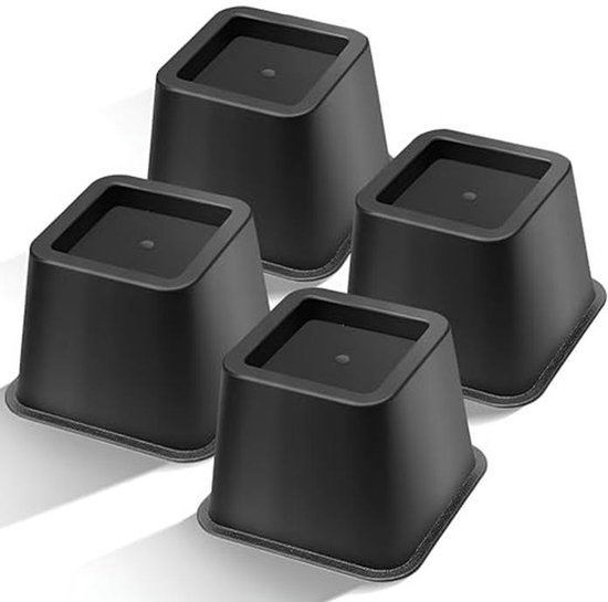 4 Stuks Meubelverhogers - Verhoogde Bedden, Stoelen en Tafel Blokken voor Gemak en Comfort van WELLXUNK