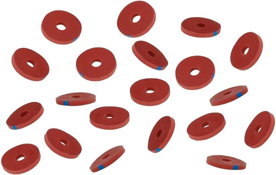 40 flesschijven/rubberen afdichtingen voor beugelflessen, ø 25 mm/ø 5 mm, 407822E3