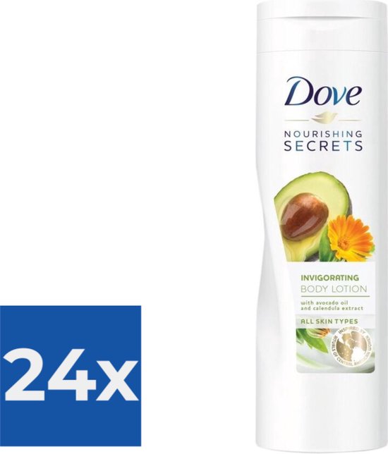 400 ml Dove Bodylotion  Invigorating Ritual met Avocado - Voordeelverpakking 24 stuks van Merkloos