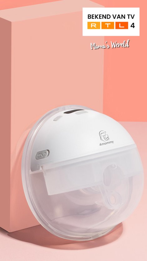 4mommy Embrace - Dubbele - Draadloze elektrische borstkolf - handsfree kolf van 4M