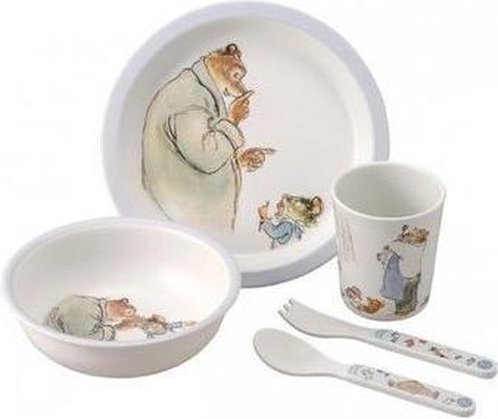 5-Delige Servies Set Ernest en Celestine van Studio 100