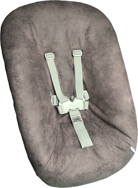 #57 Newborn hoes, Oud paars melange, Stokke Tripp Trapp. Ook geschikt voor Kidsmill Up. van Ukje