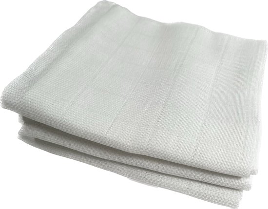 6x King Bear - Tetradoekjes - Voor Baby's - Wit van King Bear