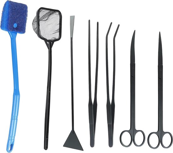 7-in-1 Aquascaping Gereedschapset voor Aquariumplanten van Anndason