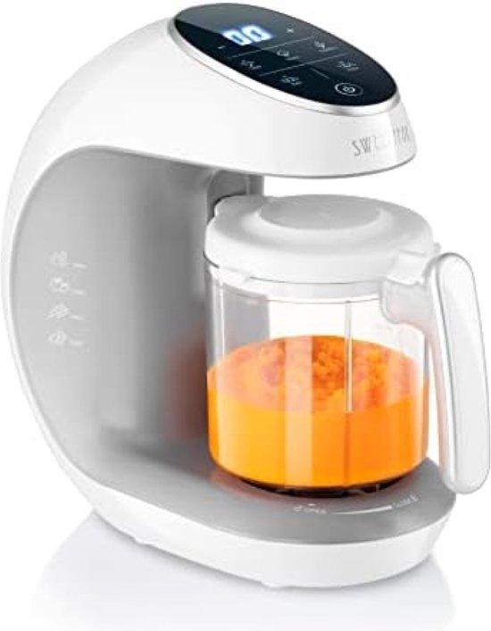 7-in-1 Multifunctionele Baby Cooker Mixer voor Baby - Stoom, Blender, Impuls, Automatische Reiniging, Fles Sterilisator, Opwarmen, Ontdooien - Multifunctionele Robot Cooker van Ololo