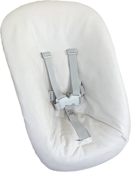 #70 Newborn hoes, Licht grijs suéde look, Stokke Tripp Trapp. Ook geschikt voor Kidsmill Up. van Ukje