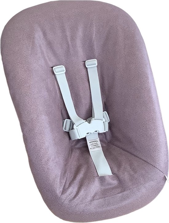 #76 Newborn hoes, Mauve suéde look, Stokke Tripp Trapp. Ook geschikt voor Kidsmill Up. van Ukje