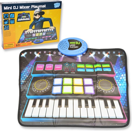 786043 EDUCATIEVE MUZIEKMAT DJ MIXER PEGAZ van Pegaz