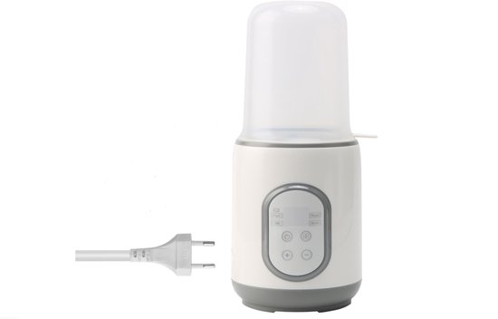 8-in-1 Snelle Flessenwarmer voor Baby – Draagbare Flessenwarmer met Timer en Automatische Uitschakeling – Snelle Verwarming en Moedermelk Ontdooiing