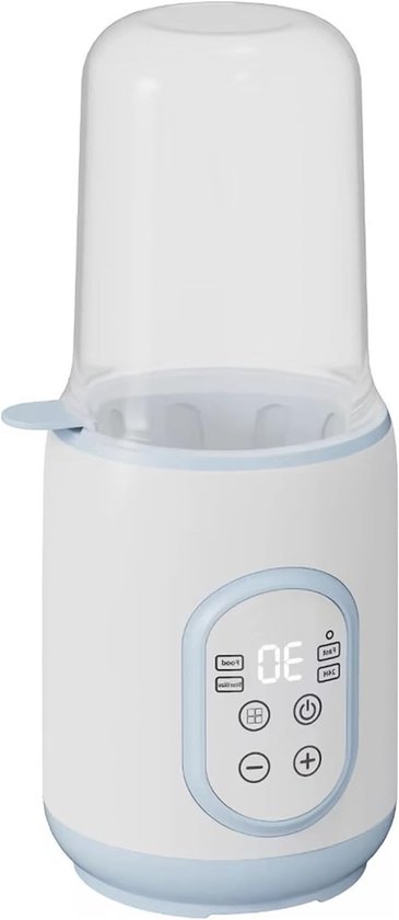 8-in-1 Snelle Flesverwarmer voor Baby's, Ideaal voor Het Warmhouden en Ontdooien van Babyvoeding