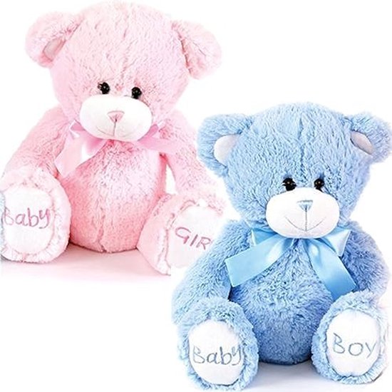 8 inch Pluche Teddybeer voor Kinderen - Knuffelig Speelgoed voor Baby's van Merkloos