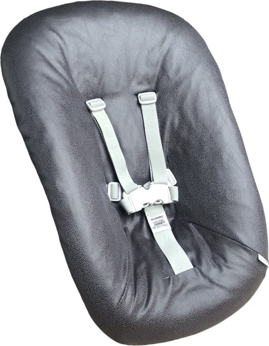 #81 Newborn hoes, Antraciet Suéde look, Stokke Tripp Trapp. Ook geschikt voor Kidsmill Up. van Ukje