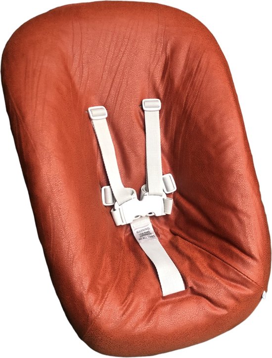 #86 Newborn hoes, Brique suede look, Stokke Tripp Trapp. ook geschikt voor Kidsmill Up. van Ukje