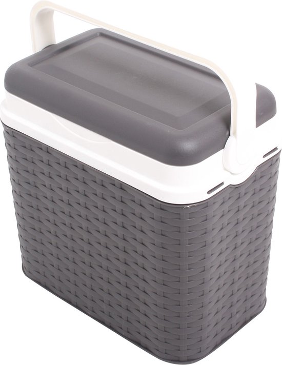 8620 Koelbox Rotan 10 Liter Antraciet van Sunware