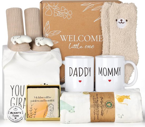 9-delige Cadeauset voor Aanstaande Moeders en Nieuwe Ouders van Merkloos